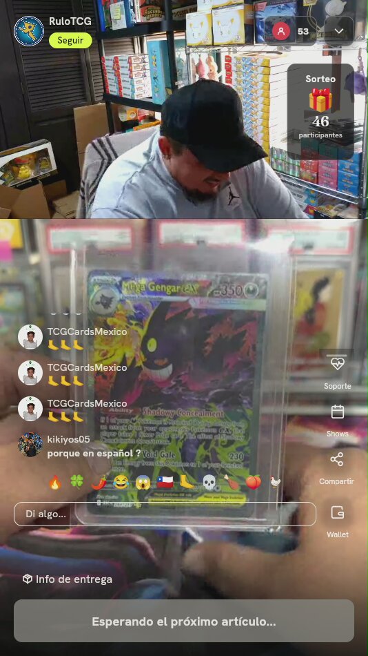 Mega Gengar EX Carta Pokémon