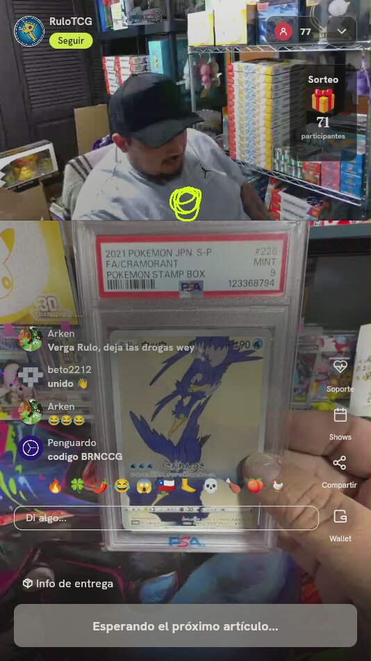 Cramorant Stamp Box Promo PSA 9
