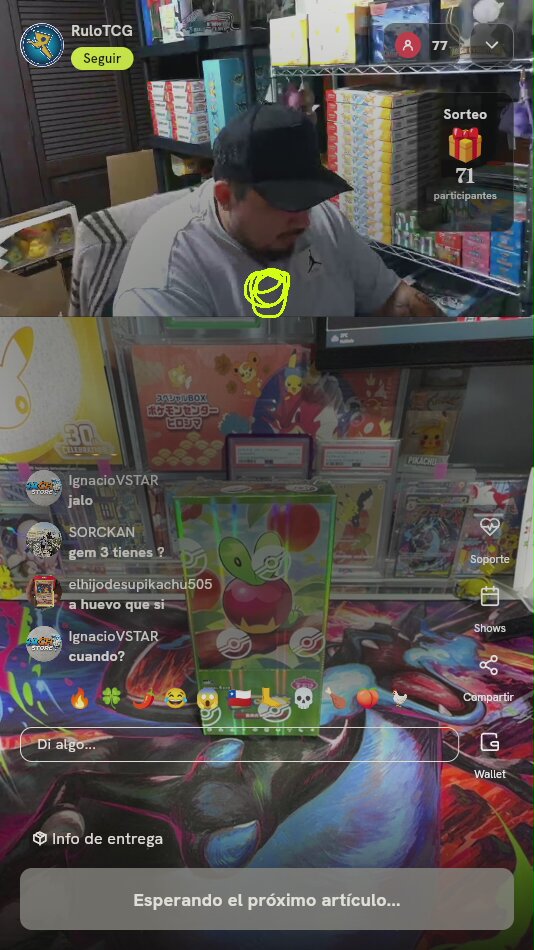 Caja Pokemon Gem Pack Vol 6