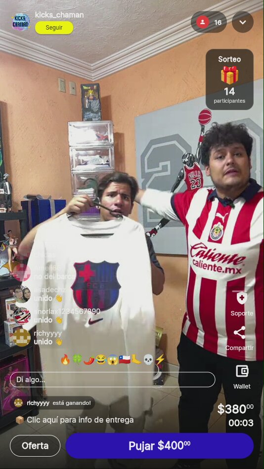 Playera FC Barcelona Corazón Subasta
