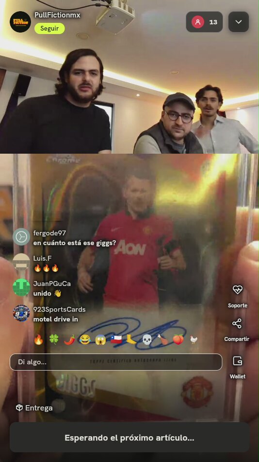 Carta Ryan Giggs Autógrafo Topps Chrome