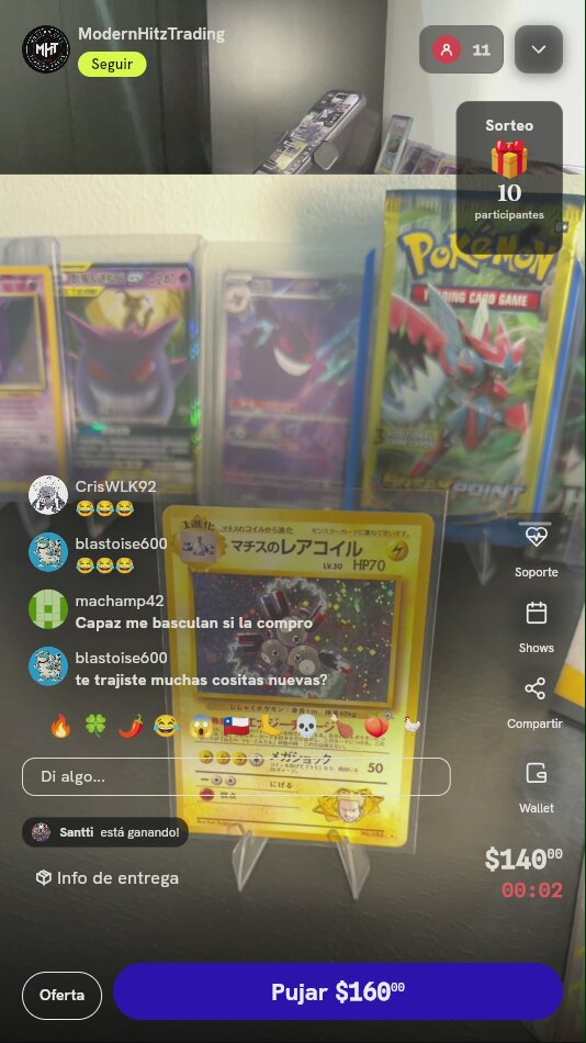 Lt. Surge's Magneton Holo Japonés Gym