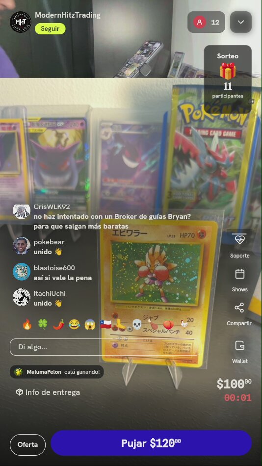 Carta Pokémon Hitmonchan Holo Japonesa