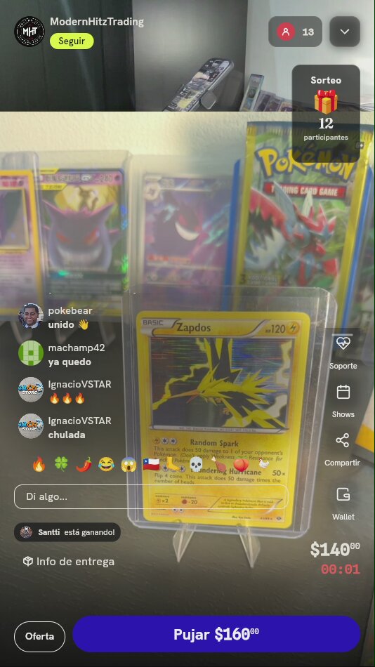 Zapdos Holo Next Destinies 2012