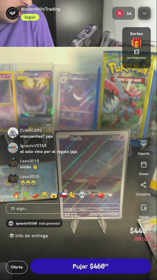Carta Cleffa 202/197 Obsidian Flames
