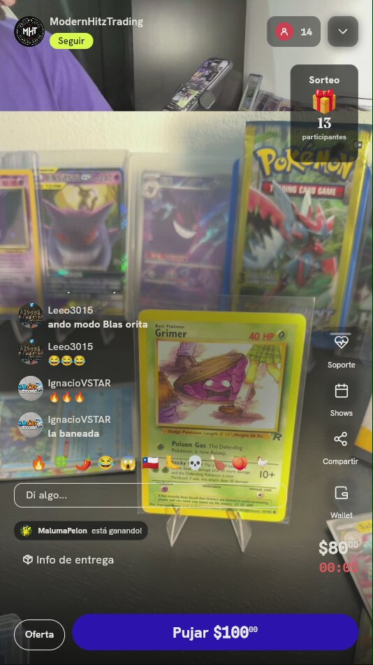 Carta Pokémon Grimer Team Rocket #57