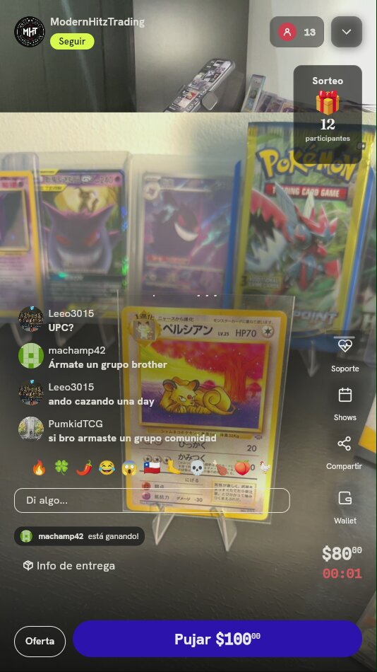 Carta Pokémon Persian LV.25 Japonesa