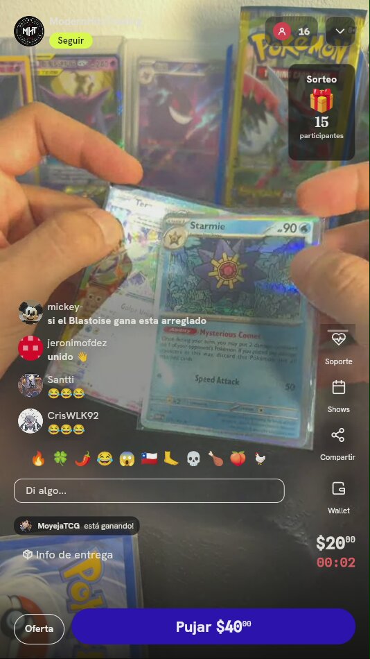 Lote de 3 cartas Pokémon TCG