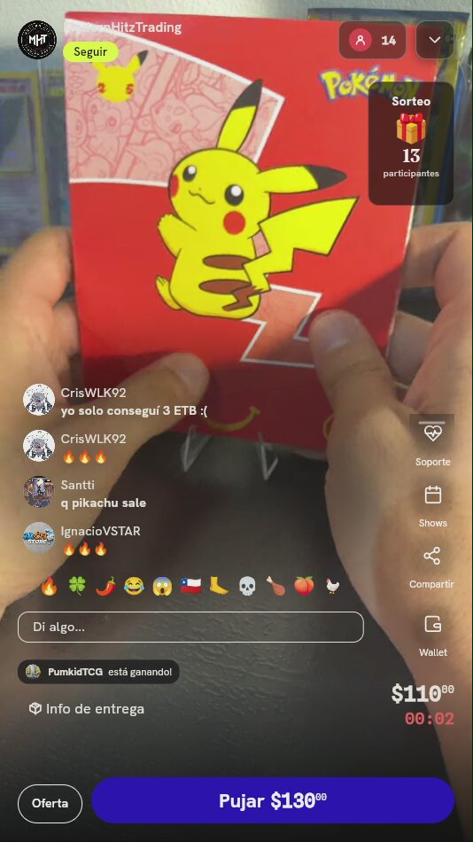 Sobre Pokémon 25 Aniversario McDonald's