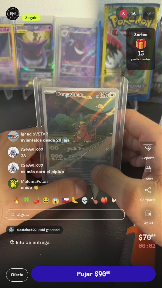 Carta Pokémon TCG Kangaskhan