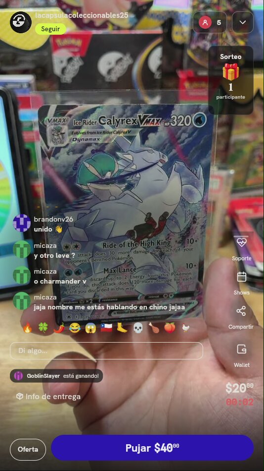 Ice Rider Calyrex VMAX #046/198