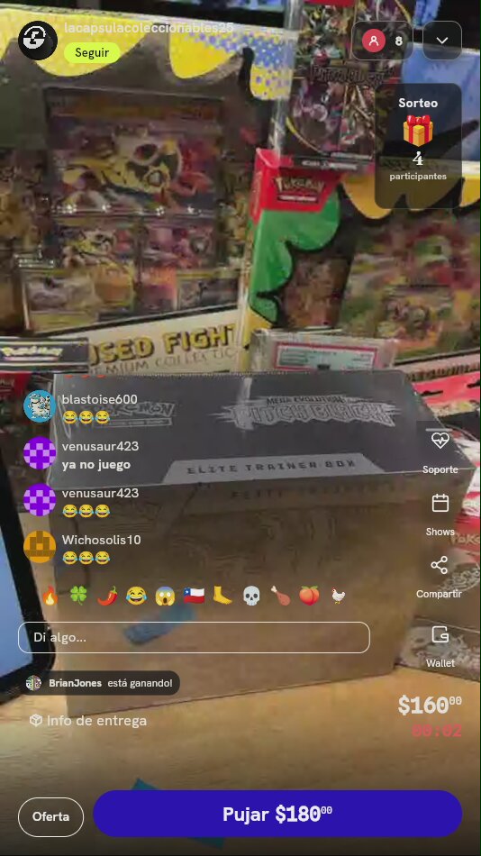 Giro de Ruleta Pokémon TCG