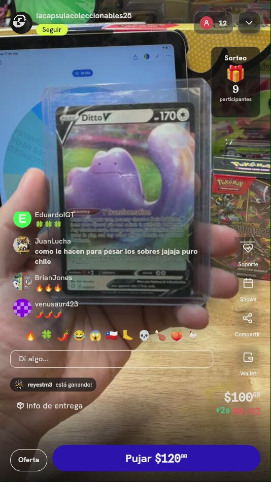 Carta Pokémon Ditto V Shining Fates
