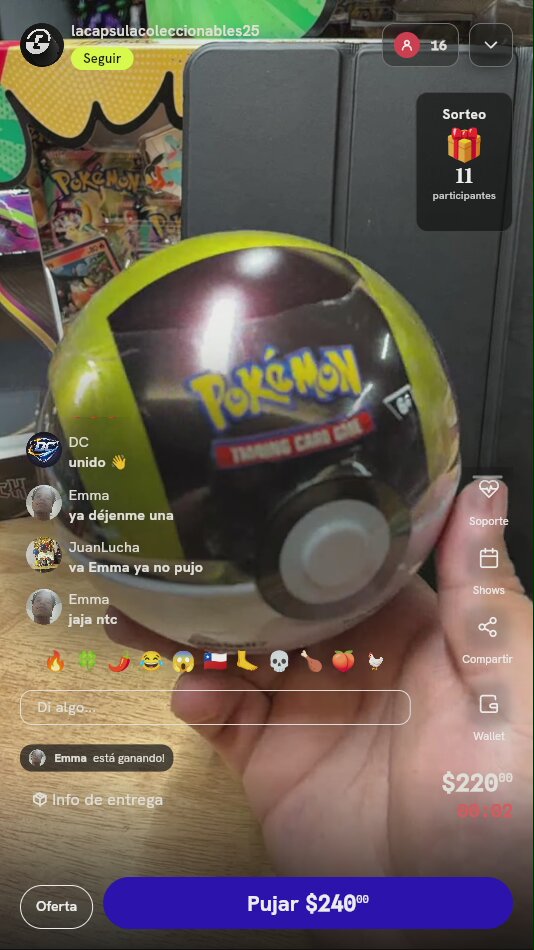 Lata Pokémon TCG Level Ball
