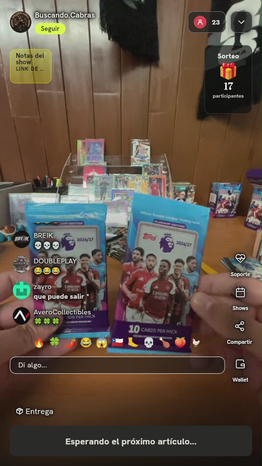 Sobres Topps Premier League 2026/27 Flagship