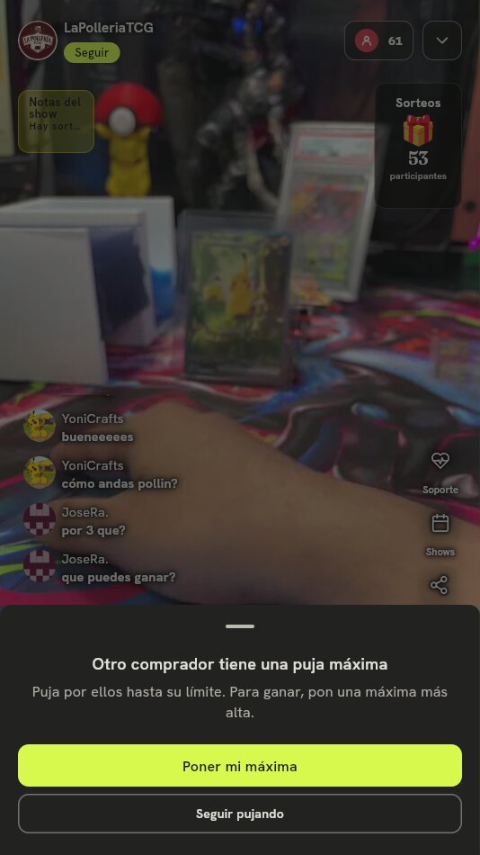Carta Pokémon Pikachu Graduada