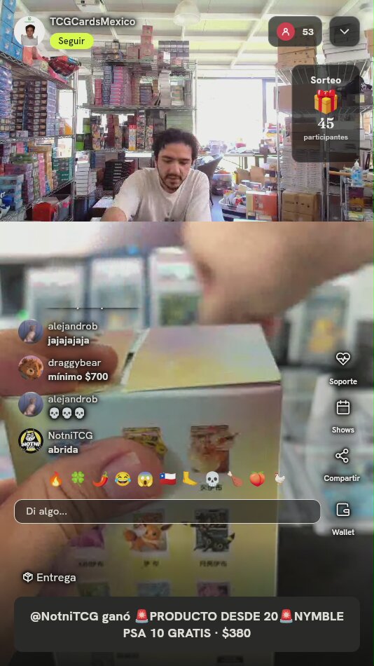 Caja Blind Box Exhibidor Eevee Pokémon