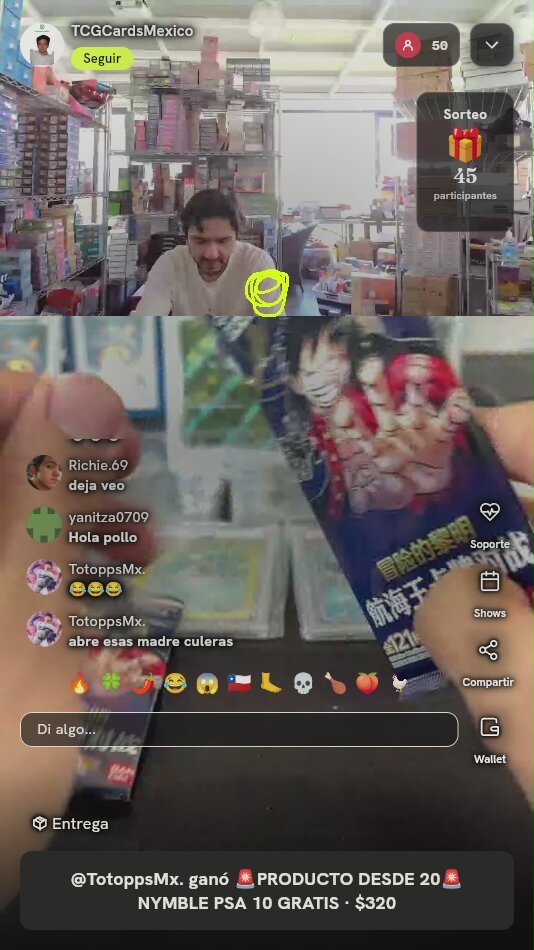 Sobres One Piece Card Game OPC-01