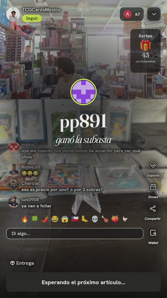 Lote Sobres Pokémon Japoneses