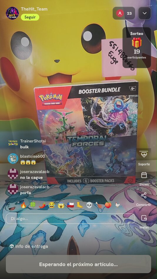 Pokémon Temporal Forces Booster Bundle