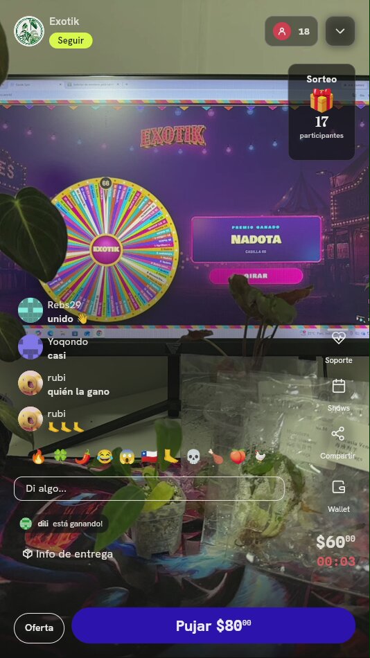Tiros en ruleta de plantas