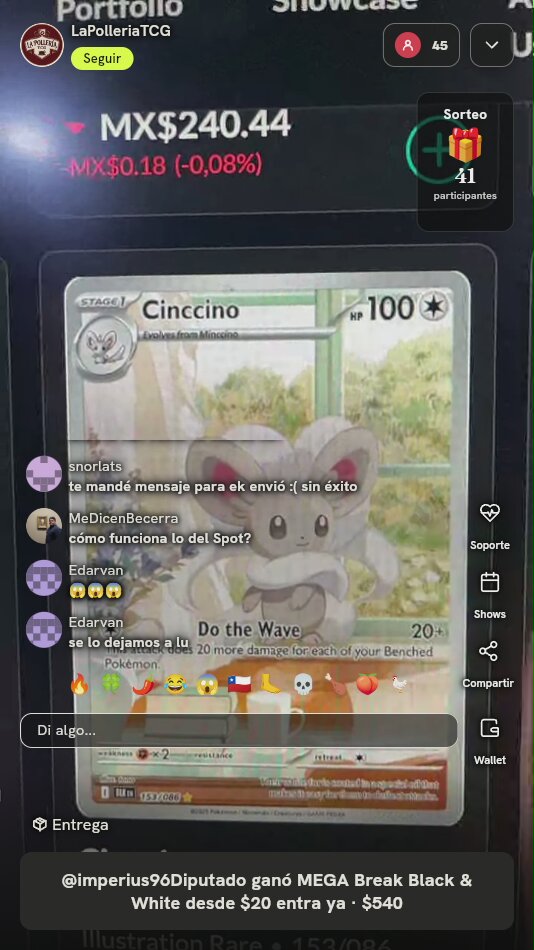 Carta Pokémon Cinccino Black Bolt