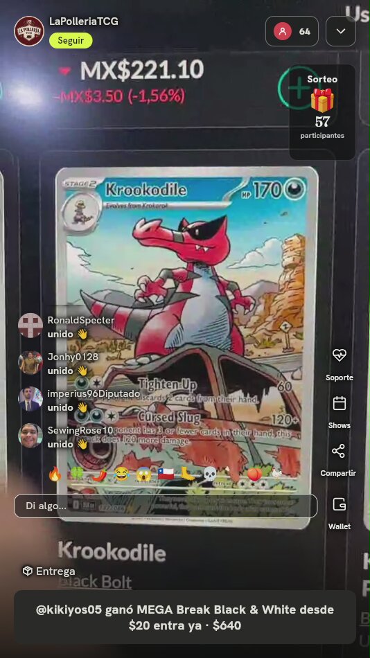 Krookodile 137/086 Black Bolt