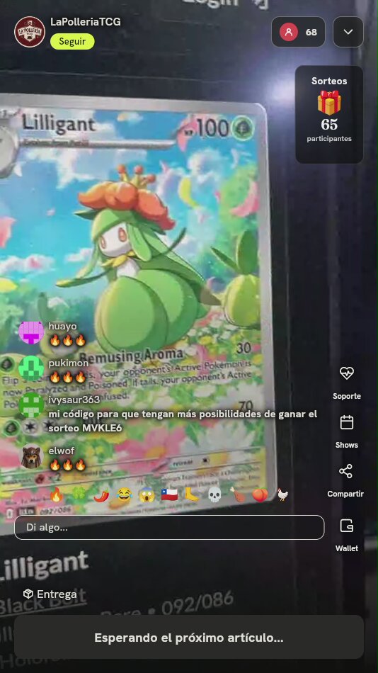 Lilligant 092/086 Black Bolt