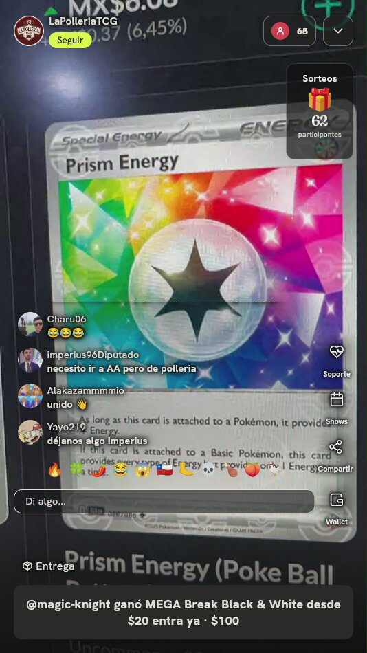 Prism Energy Black Bolt Pokeball