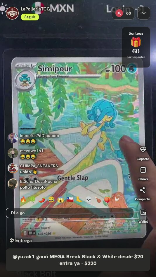 Simipour 102/086 Black Bolt