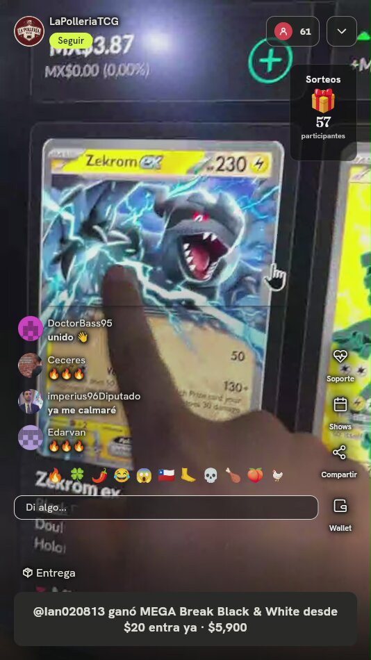 Zekrom ex 172/086 Black Bolt