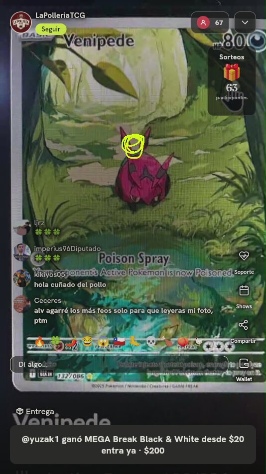 Venipede Illustration Rare Black Bolt