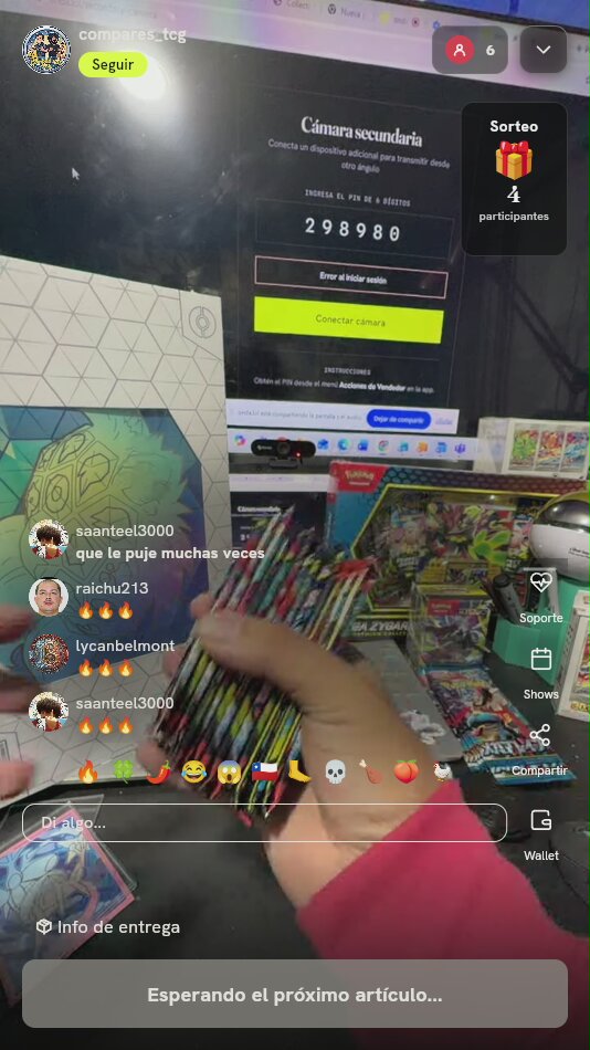 Lote Sobres Pokémon TCG