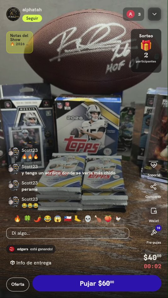 Sobres de tarjetas Topps Football NFL