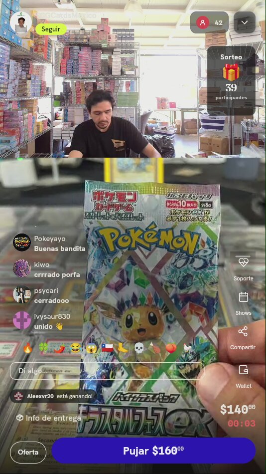 Sobre Pokémon Terastal Festival ex