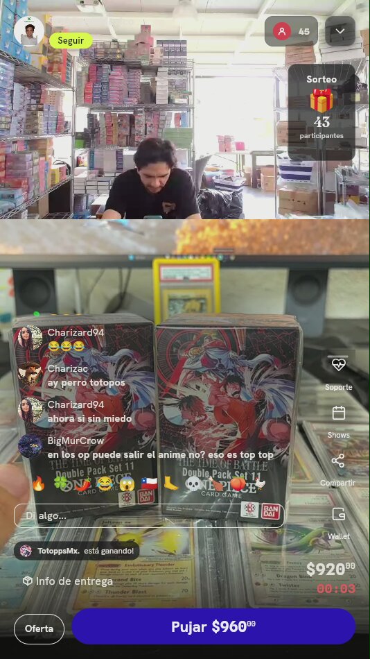 Dos Double Packs One Piece TCG