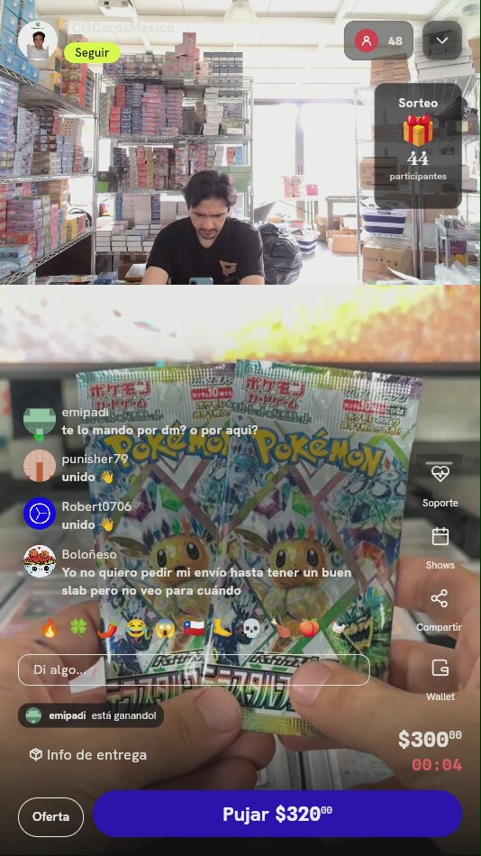 2 Sobres Pokémon Terastal Festival ex
