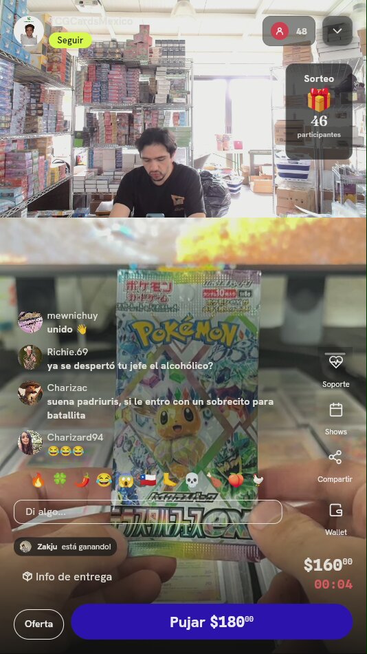 Sobre Terastal Festival ex Pokémon TCG