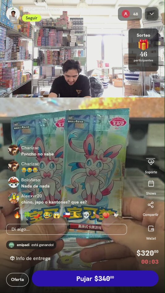 Sobres Pokémon TCG Gem Pack Vol. 2