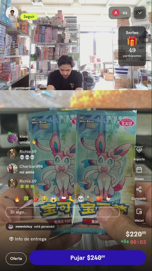 2 Sobres Pokémon Gem Pack Vol. 2