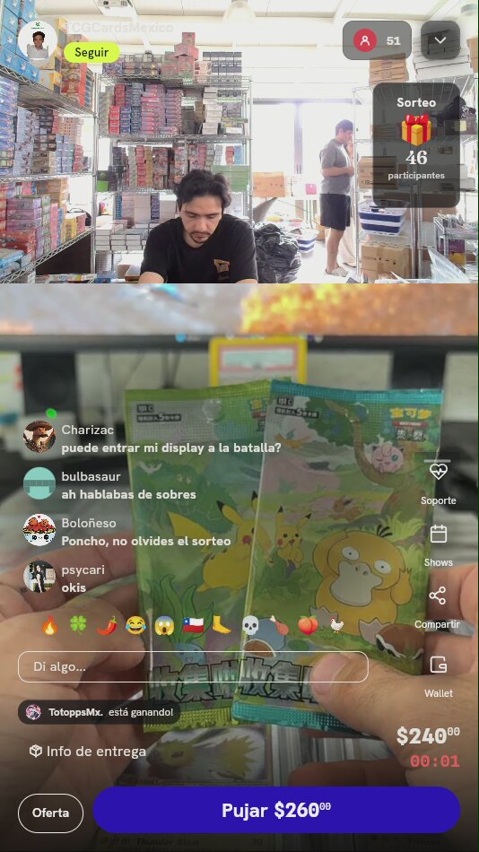 Sobres Pokémon TCG 151 Chino