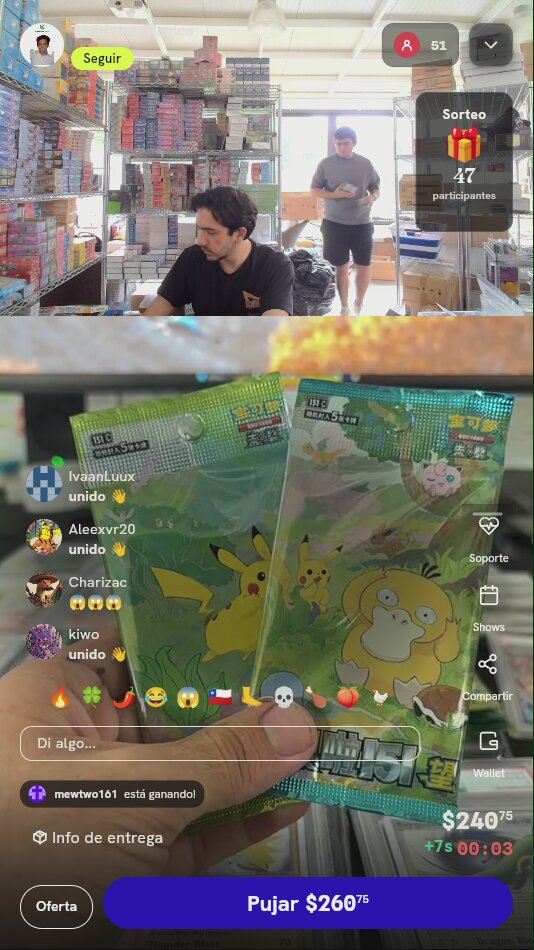 Sobres Pokémon TCG 151 Chino