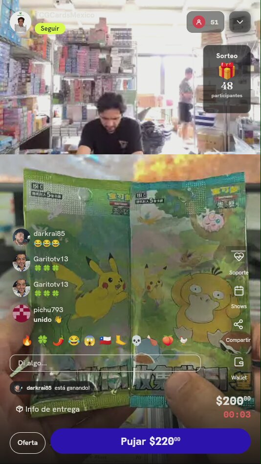 2 Sobres Pokémon TCG 151 Chino