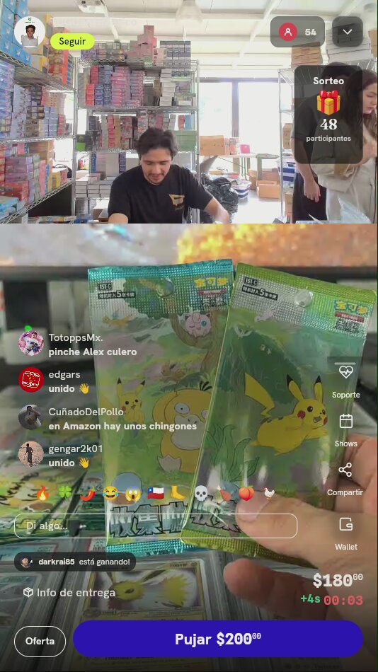 2 Sobres Pokémon TCG 151 Chino