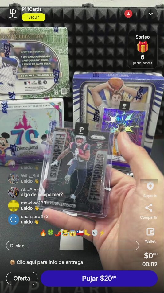 Cartas Trevion Henderson y Lamar Jackson