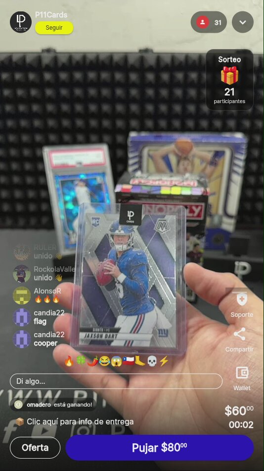 Jaxon Dart Rookie Card Mosaic