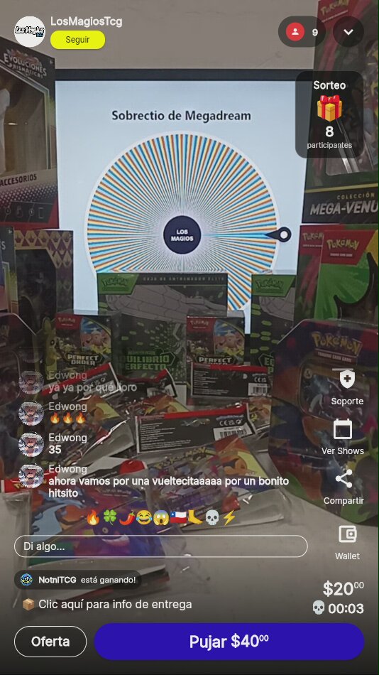 Pokémon: Vueltecita por sobres y latas
