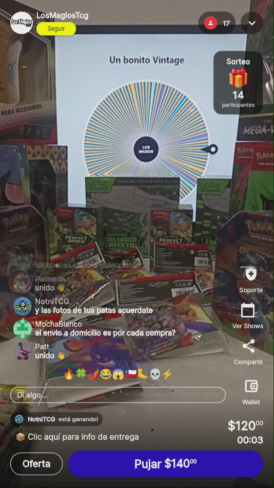 Perfect Effect TCG: Cartas coleccionables