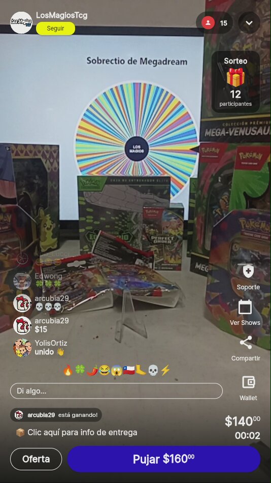 Productos Pokémon TCG variados