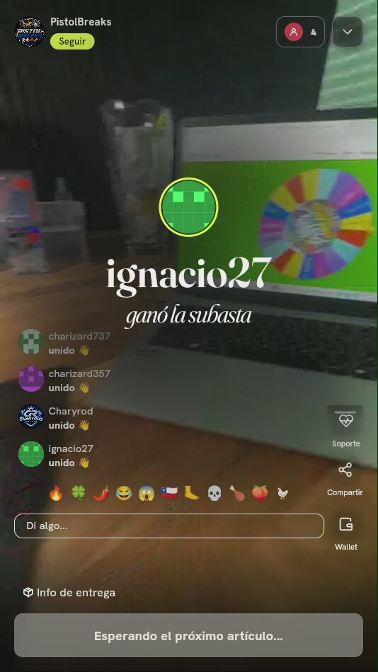 2 Giros de ruleta coleccionable